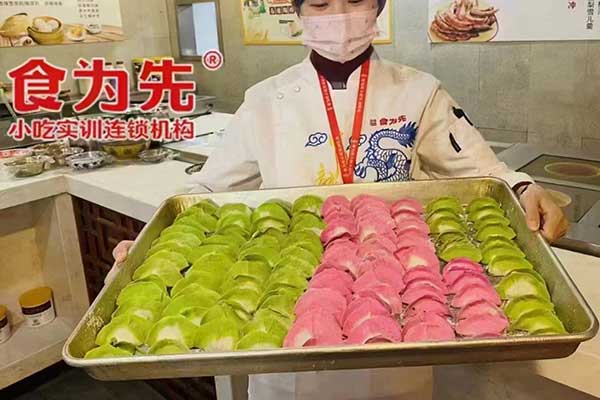 广州水饺培训班_蒸饺培训班 - 食为先小吃培训