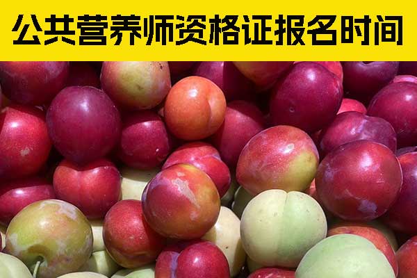云南公共营养师资格证报名时间 - 报名条件 - 报名入口