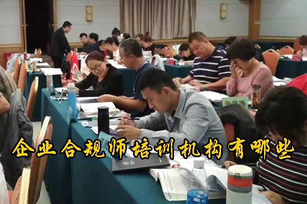 汕头企业合规师培训机构有哪些