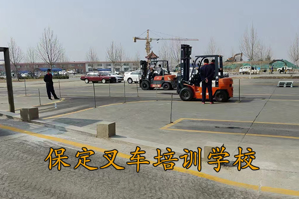保定叉车培训基地地址费用