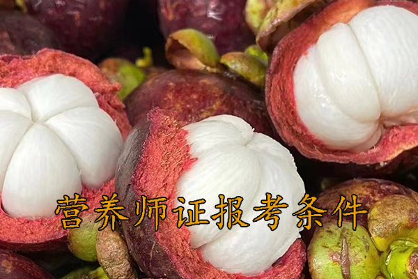 烟台营养师证怎么考需要什么条件