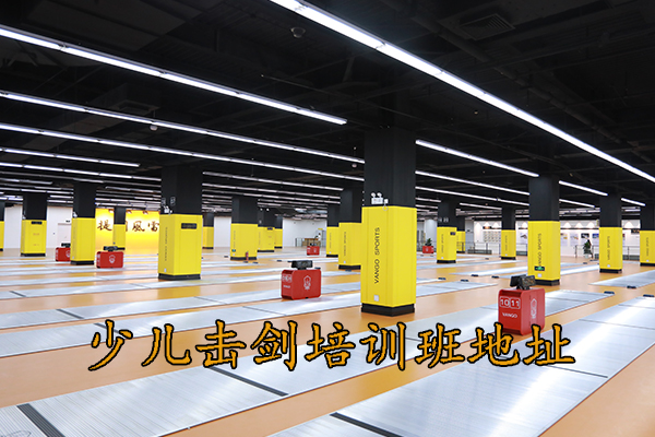 上海少儿击剑培训班地址